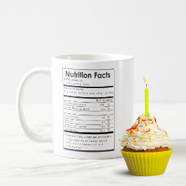 Funny Nutritional Facts of a Great BOSS Gift Kaffeetasse