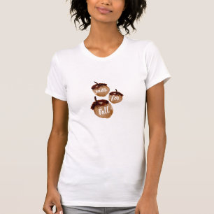 Funny Nuts für Fall Acorn T-Shirt