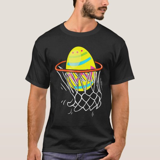 Funny Oaster Basketball Ei Jagd Kinder Jugendliche T-Shirt (Vorderseite)