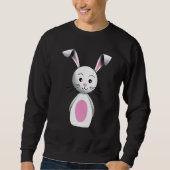 Funny Oaster Bunny Costume Rabbit Floppy Ears Spri Sweatshirt (Vorderseite)