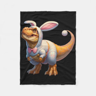 Funny Oaster Bunny Dinosaur T-rex Apparel Uni-adul Fleecedecke