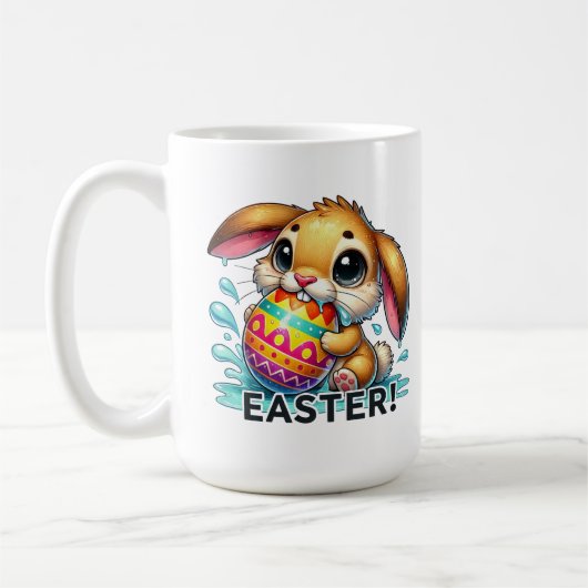 Funny Oaster Bunny Kaffeetasse (Links)