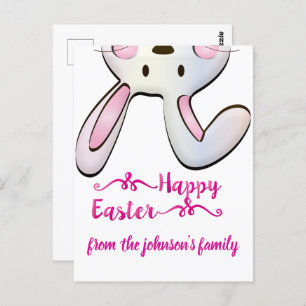 Funny Oaster Bunny Postkarte