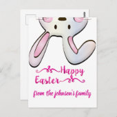 Funny Oaster Bunny Postkarte (Vorne/Hinten)