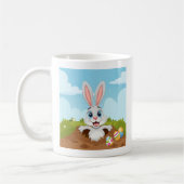 Funny Oaster Bunny Rabbit Kaffeetasse (Links)
