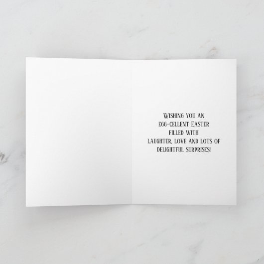 Funny Oaster Bunny Rabbit Karte (Innenseite)