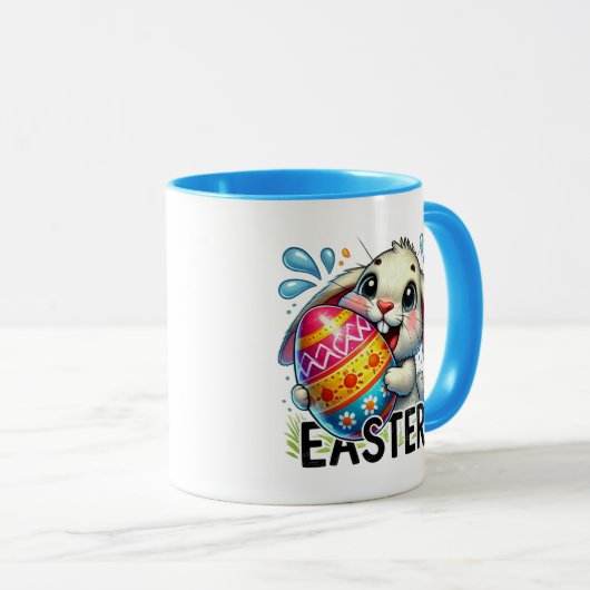 Funny Oaster Bunny Tasse (VorderseiteRechts)