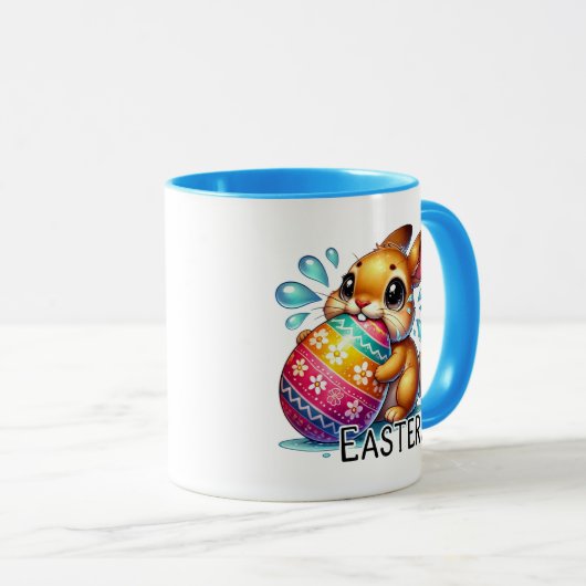 Funny Oaster Bunny Tasse (VorderseiteRechts)