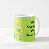 Funny Oaster Chick Kaffeetasse (VorderseiteRechts)