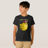 Funny Oaster Chicken Cartoon T-Shirt (Vorne ganz)