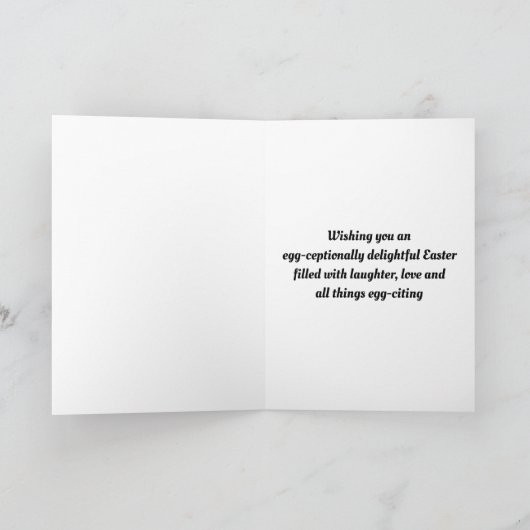 Funny Oaster Chicken Karte (Innenseite)