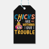 Funny Oaster Chips sind nichts als Ärger Geschenkanhänger (Vorderseite)