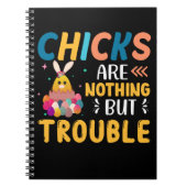 Funny Oaster Chips sind nichts als Ärger Notizblock (Vorderseite)