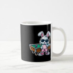 Funny Oaster Day Bunny Dunkel Billiards Jungs Kind Kaffeetasse