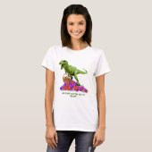 Funny Oaster Dinosaur Trex Ostereier T-Shirt (Vorne ganz)