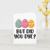 Funny Oaster Egg Dye Karte (Gelbe Blume)