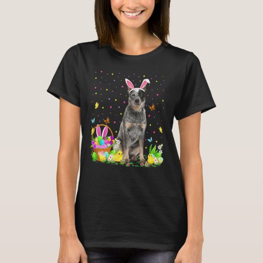 Funny Oaster Egg Jagd Australische Rinder Hunde Ea T-Shirt (Vorderseite)