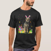 Funny Oaster Egg Jagd Grenze Terrier Dog Ostern T-Shirt (Vorderseite)