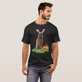 Funny Oaster Egg Jagd Irische Setter Dog Ea T-Shirt (Vorne ganz)
