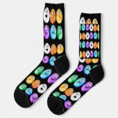 Funny Oaster Eggs Socks Socken (Linkes Detail)