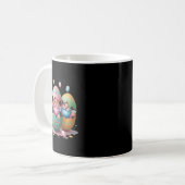 Funny Oaster Gnome Egg Ostergnome aus Kaffeetasse (Vorderseite Links)