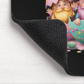 Funny Oaster Gnome Egg Ostergnome aus Mousepad (Ecke)