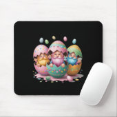 Funny Oaster Gnome Egg Ostergnome aus Mousepad (Mit Mouse)