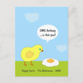 Funny Oaster Gruß Feiertagspostkarte (Vorderseite)