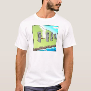 Funny Oaster Island Zigar Cartoon Geschenke T-Shirt