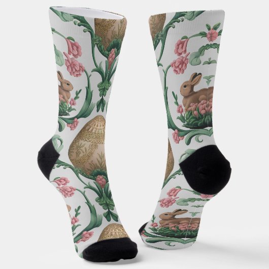Funny Oaster Pattern Socken (Gewinkelt)