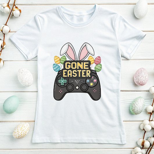 Funny Oaster Pixel Art Bunny Controller T-Shirt
