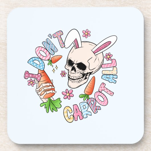 Funny Oaster Skull Getränkeuntersetzer (Vorderseite)