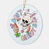 Funny Oaster Skull Keramik Ornament (Links)