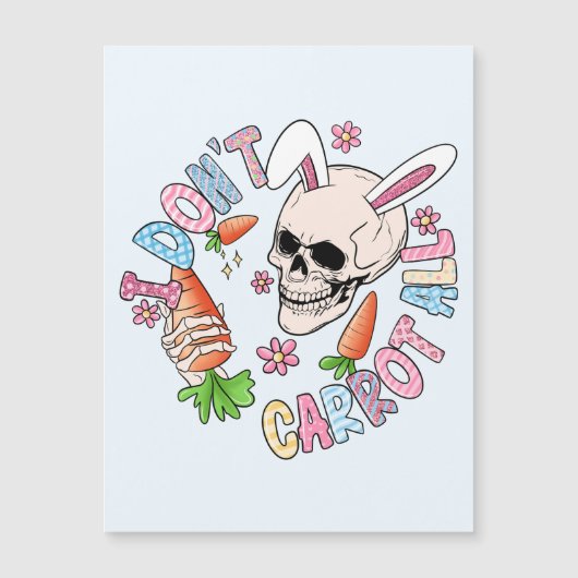 Funny Oaster Skull Magnetkarte (Vorderseite)