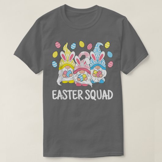 Funny Oaster Squad Gnomes Happy Easter Egg Bunny G T-Shirt (Design vorne)