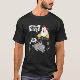 Funny Oaster Sunday Dress Bunny Chocolate Kostüm T-Shirt
