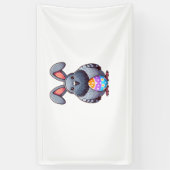 Funny Oaster Taube Lover Eggs Bunny Rabbit Bu Banner (Vertikal)