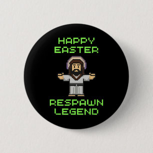 Funny Oaster Video Game Jesus - Respawn Legend - V Button