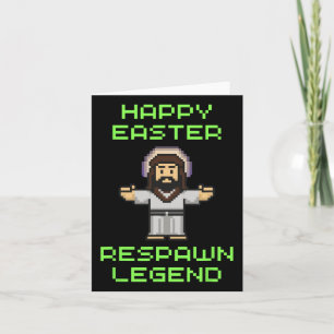 Funny Oaster Video Game Jesus - Respawn Legend - V Karte