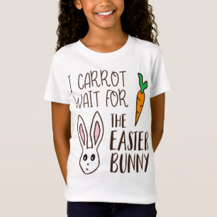 Funny Oaster Zitat Karrot warten Bunny Puff Niedli T-Shirt