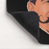 Funny Obama Mustache American Mousepad (Ecke)