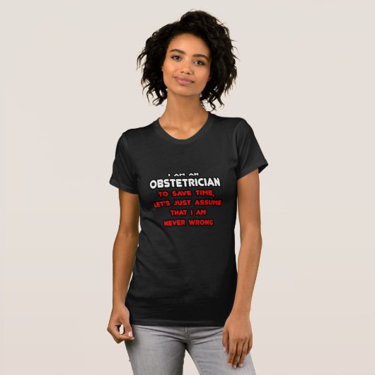 Funny Obstetrician T - Shirt und Geschenke (Vorne ganz)