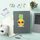 Funny Obstpun Ananas für Laptop-Wasserflasche Aufkleber (iPad Hülle)