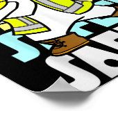 Funny Occupation Health Safety Officer Manager S Poster (Ecke)