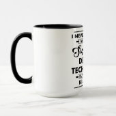 Funny Occupation/Profession Super Cool Technician Tasse (Links)