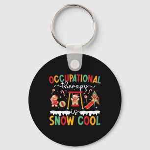Funny Occupational Therapy Weihnachten Beruf Schlüsselanhänger