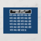 Funny OCD Postkarte (Vorderseite)