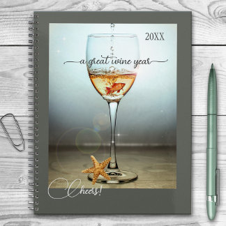 Funny Ocean Design Weinjahr Planer