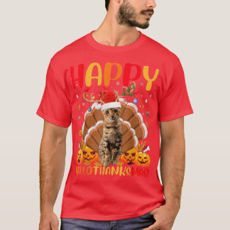 Funny Ocelot Animal Lover Happy Ocelot HelloDanke T-Shirt