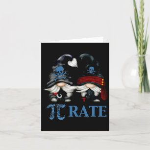 Funny Octopus pi Day Symbol für Mathematiklehrer P Karte